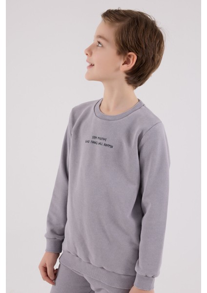 Erkek Çocuk Gri Eşofman Takımı fırsatları