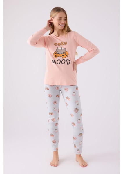 Kadın Turuncu Pijama Takımı fırsatları