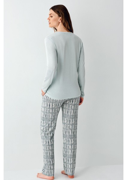 Kadın Yeşil Pijama Takımı fırsatları