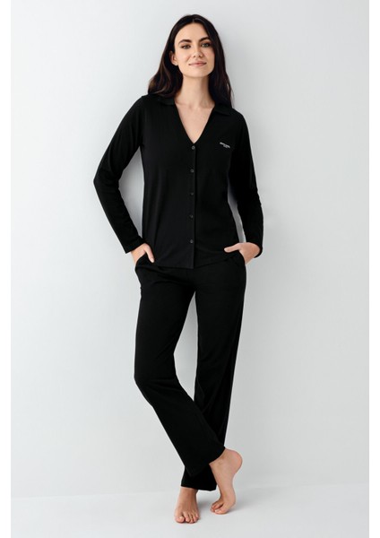 Kadın Siyah Pijama Takımı fiyatları