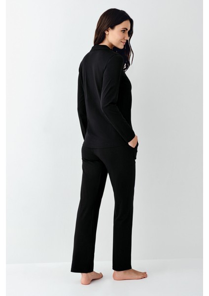 Kadın Siyah Pijama Takımı fırsatları