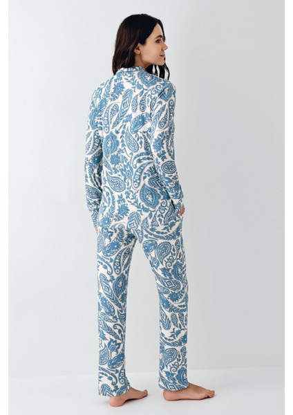 Kadın Krem Pijama Takımı fırsatları