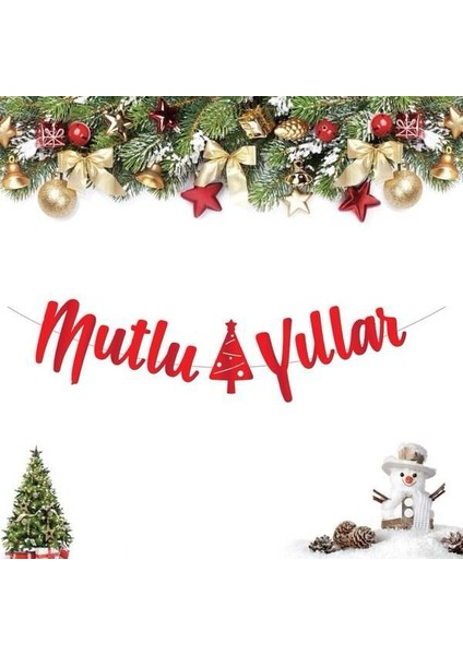 Mutlu Yıllar Kaligrafi Yazı