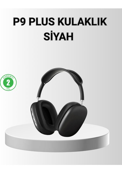 P9 Pro Plus Bluetooth Kulak Üstü Kulaklık – H1 Çipli, Aktif Gürültü Engelleme, Uzamsal Ses Desteği
