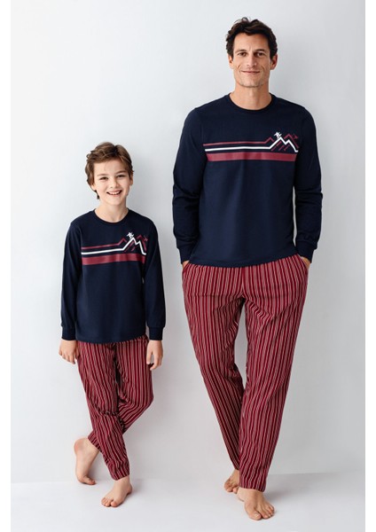 Erkek Çocuk Lacivert Pijama Takımı fiyatları