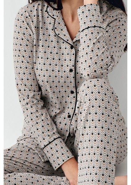 Kadın Siyah Pijama Takımı modelleri