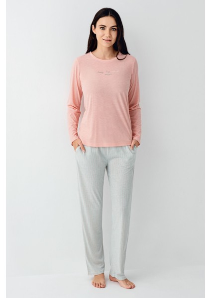 Kadın Turuncu Pijama Takımı fiyatları
