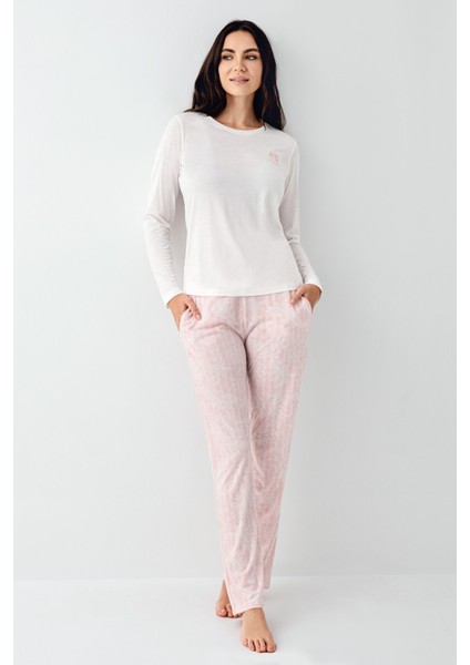 Kadın Beyaz Pijama Takımı fiyatları