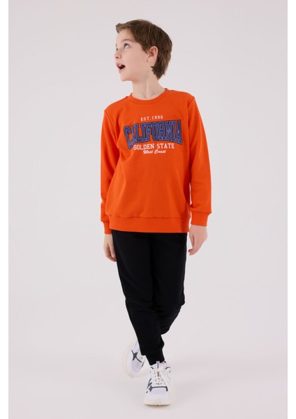 Erkek Çocuk Turuncu Eşofman Takımı fiyatları