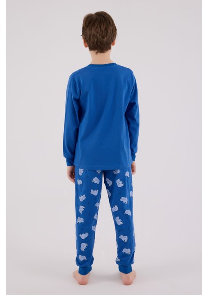 Erkek Çocuk Mavi Pijama Takımı indirimleri
