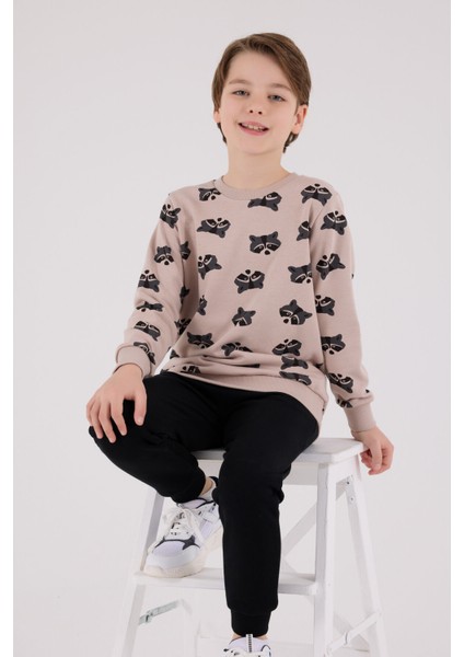 Erkek Çocuk Kahverengi Eşofman Takımı fiyatları