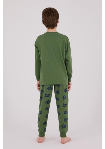 Erkek Çocuk Yeşil Pijama Takımı indirimleri
