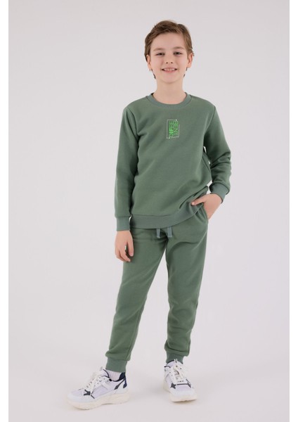 Erkek Çocuk Yeşil Eşofman Takımı fiyatları