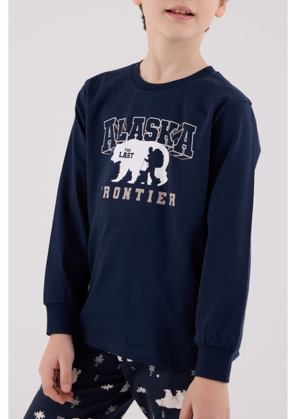 Erkek Çocuk Lacivert Pijama Takımı indirimleri