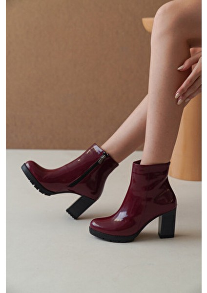 Greslyrra Kadın Yüksek Topuklu Bot 0012515