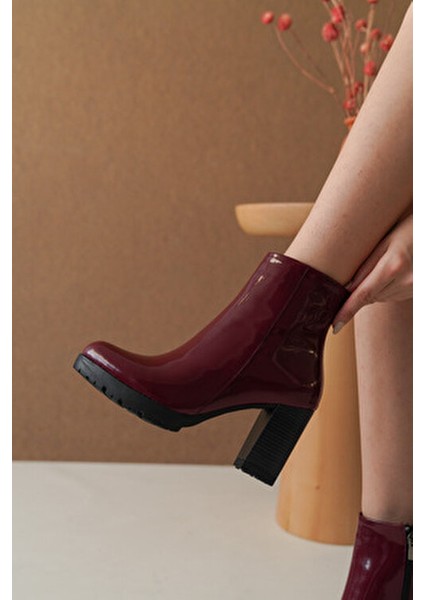 Greslyrra Kadın Yüksek Topuklu Bot 0012515