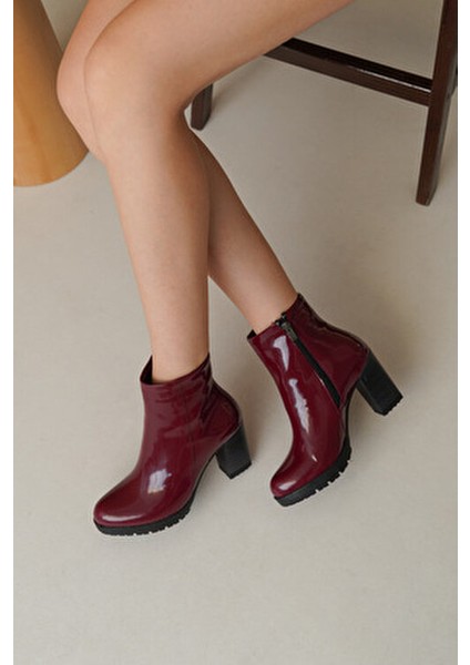 Greslyrra Kadın Yüksek Topuklu Bot 0012515