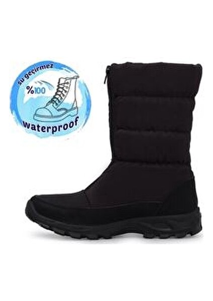 Z5547TS Siyah Su Geçirmez Kadın Bot