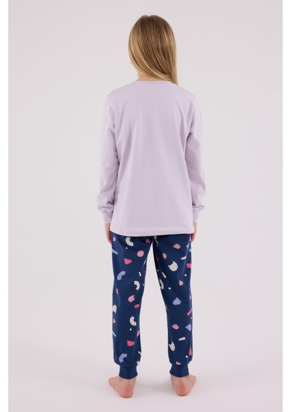 Kız Çocuk Mor Pijama Takımı indirimleri