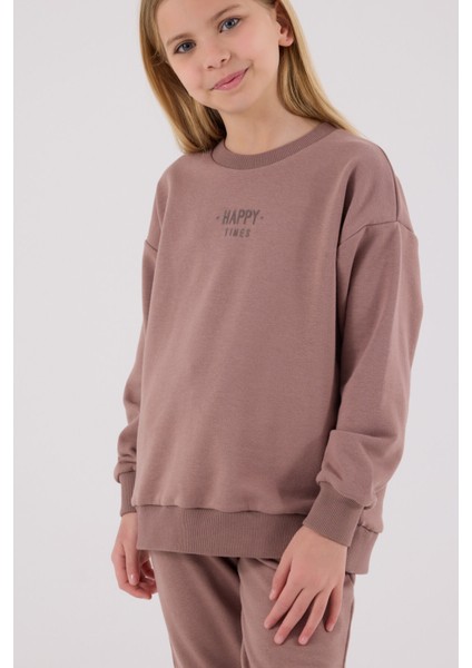 Kız Çocuk Kahverengi Eşofman Takımı fırsatları