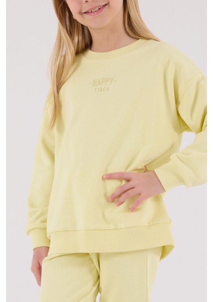 Kız Çocuk Sarı Eşofman Takımı fırsatları