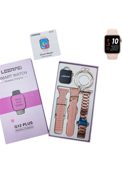 Su Geçirmez Akıllı Saat – 300 Mah Batarya, Sesli Arama, Uyku & Adım Takibi