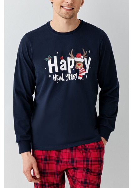 Erkek Lacivert Pijama Takımı fırsatları