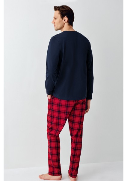 Erkek Lacivert Pijama Takımı indirimleri