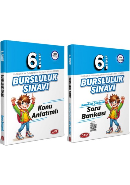 6. Sınıf Bursluluk Sınavı Konu Anlatımlı ve Soru Bankası Seti 2 Kitap