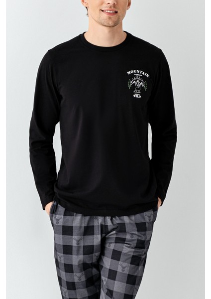 Erkek Siyah Pijama Takımı fırsatları