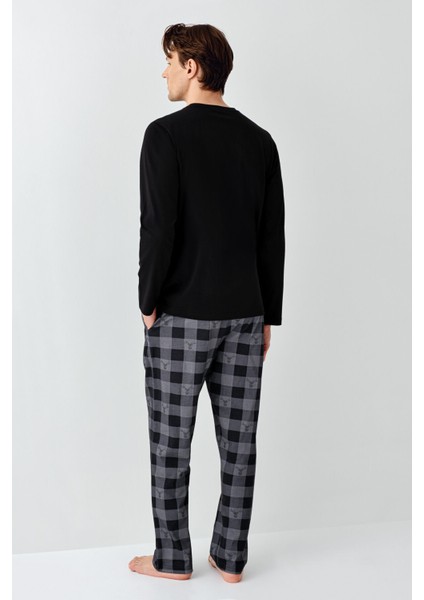 Erkek Siyah Pijama Takımı indirimleri