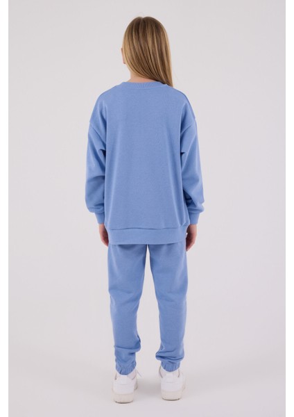 Kız Çocuk Mavi Eşofman Takımı indirimleri