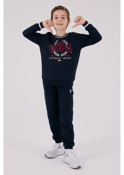 U.s. Polo Assn Erkek Çocuk Lacivert Eşofman Takımı modelleri