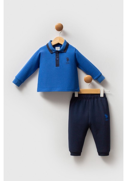 U.s. Polo Assn Erkek Bebek Mavi Bebek Takımları