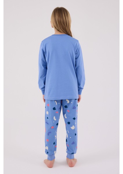 Kız Çocuk Mavi Pijama Takımı indirimleri