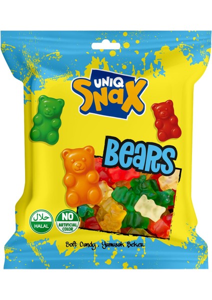 Unıq Snax Bears 80 gr (2 * 80 Gr)