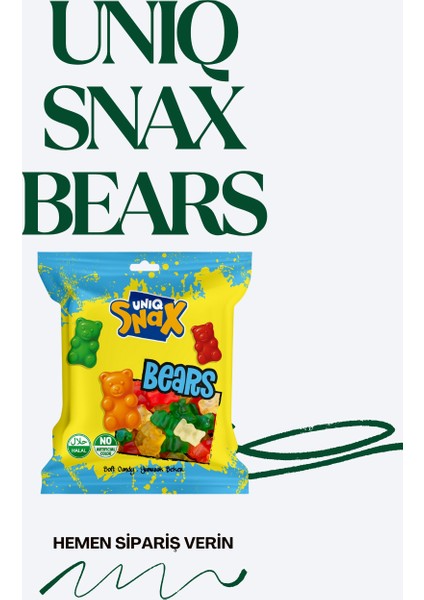 Unıq Snax Bears 80 gr (2 * 80 Gr) modelleri