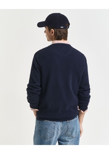 Pamuklu Pike Yuvarlak Yaka Kazak fiyatları