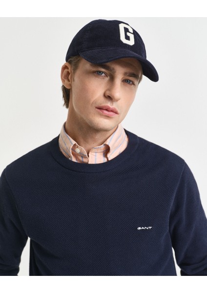 Pamuklu Pike Yuvarlak Yaka Kazak modelleri