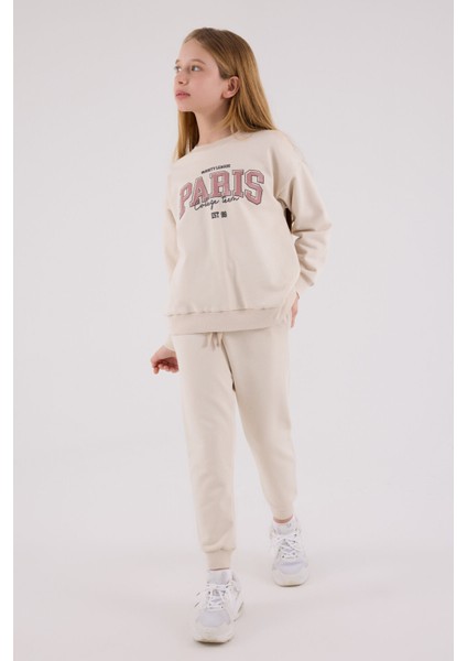 Kız Çocuk Bej Eşofman Takımı fiyatları