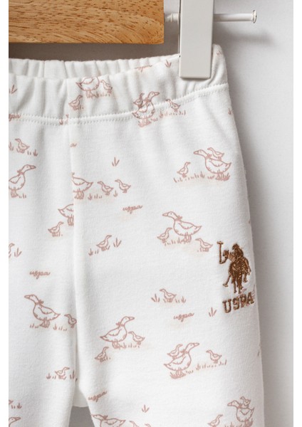 U.s. Polo Assn Kız Bebek Beyaz Bebek Takımları modelleri