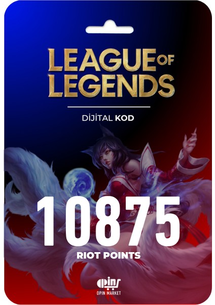 League Of Legends Riot Points (Rp)