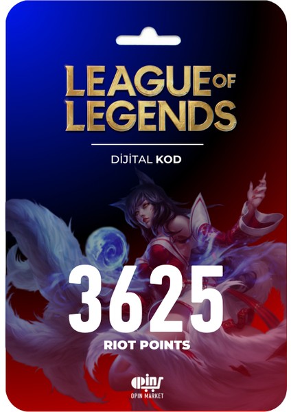 League Of Legends Riot Points (Rp)