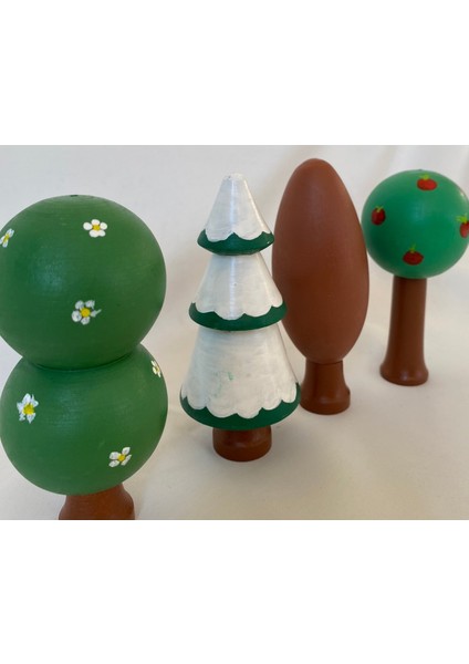 Montessori Oyuncak Ağaç Seti Mevsim Ağaçları fırsatları