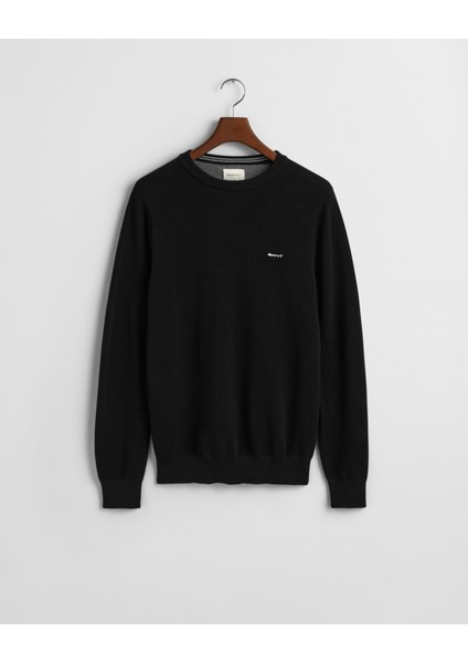 Pamuklu Pike Yuvarlak Yaka Kazak indirimleri