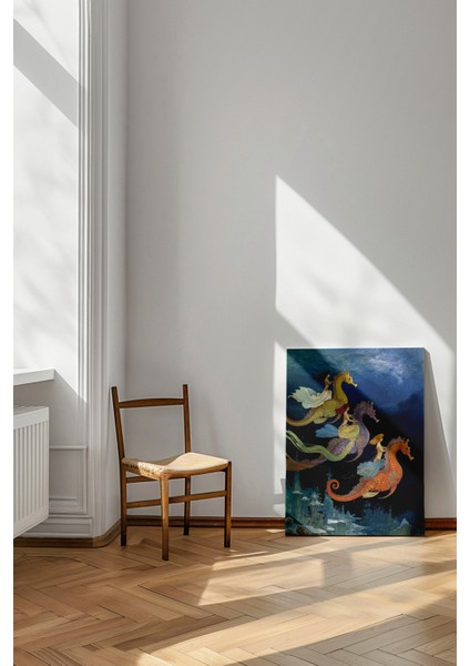 Denizatı Süvarileri - Kanvas Tablo - Sualtı Duvar Dekoru modelleri