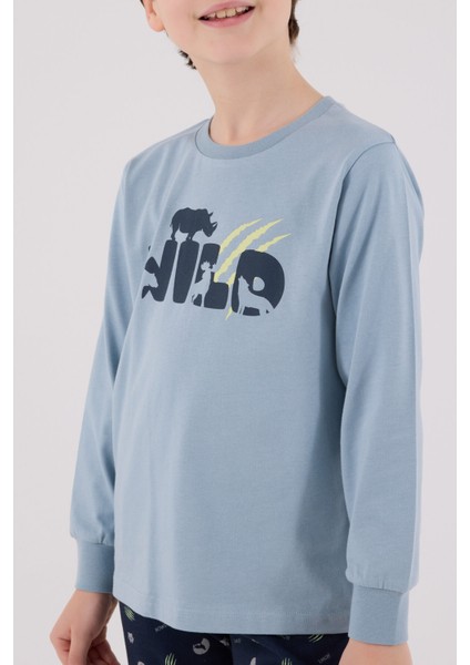 Erkek Çocuk Yeşil Pijama Takımı fırsatları