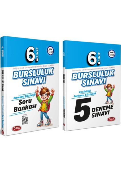 6. Sınıf Bursluluk Sınavı Soru Bankası ve Deneme Seti 2 Kitap