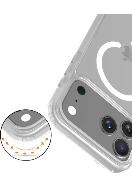 Apple iPhone 17 Pro Jota Magsafe Kapak - Şeffaf fiyatları