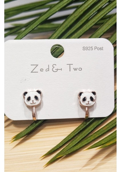 Kedi Figürlü Sıkıştırmalı Küpe